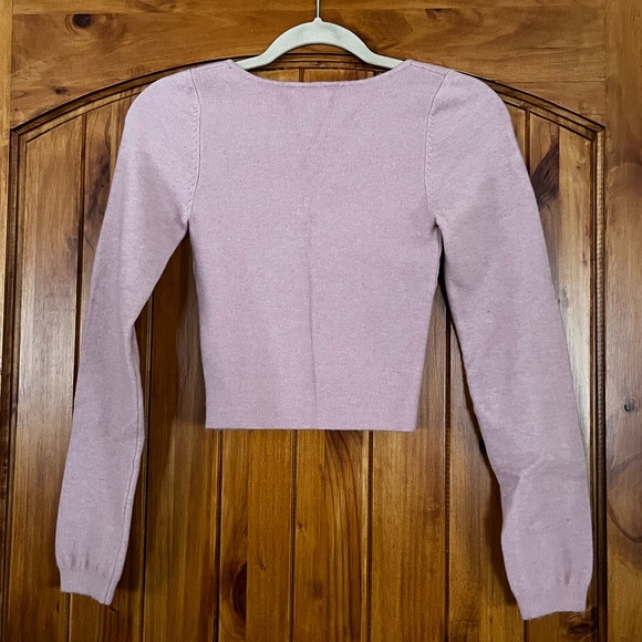 Pink Wilfred Aritzia sweater top - Picture 5 of 6